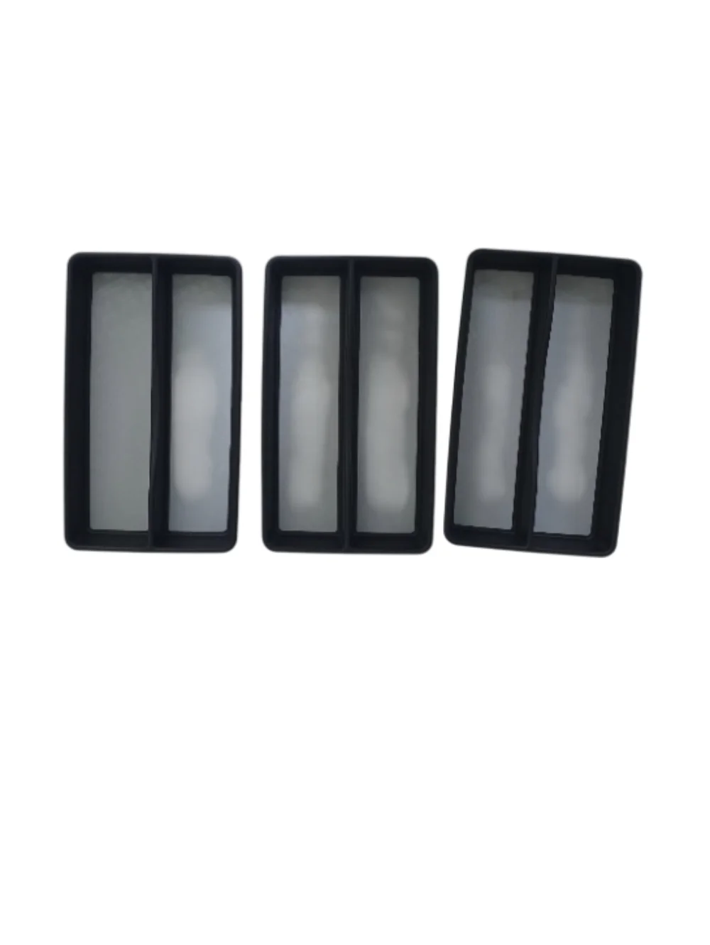 Rubbermaid Black Gadget Trays (Set of 3)